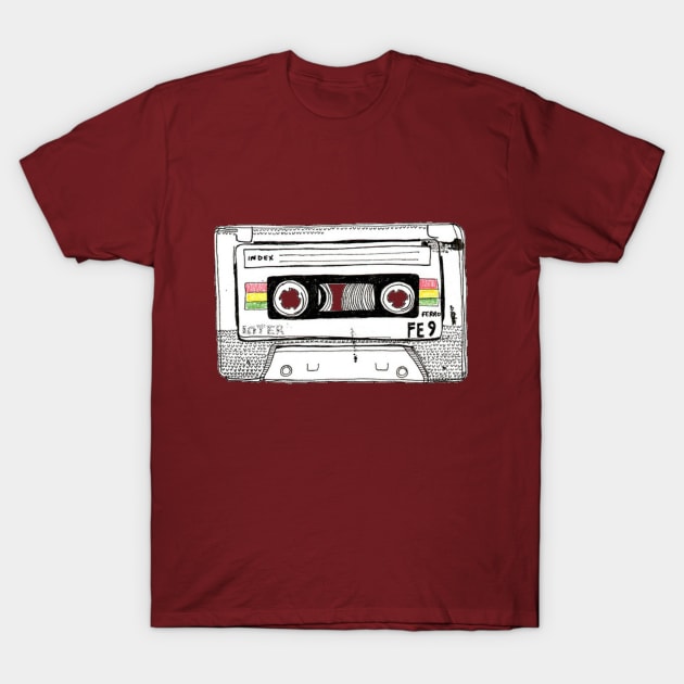 Cassette T-Shirt by BadFanfictions